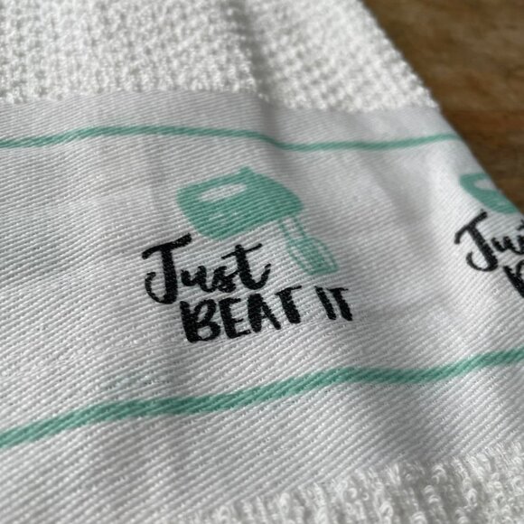 5/$20 NEW 2Pk Flipper & Hand Mixer Kitchen Towels - Picture 5 of 7